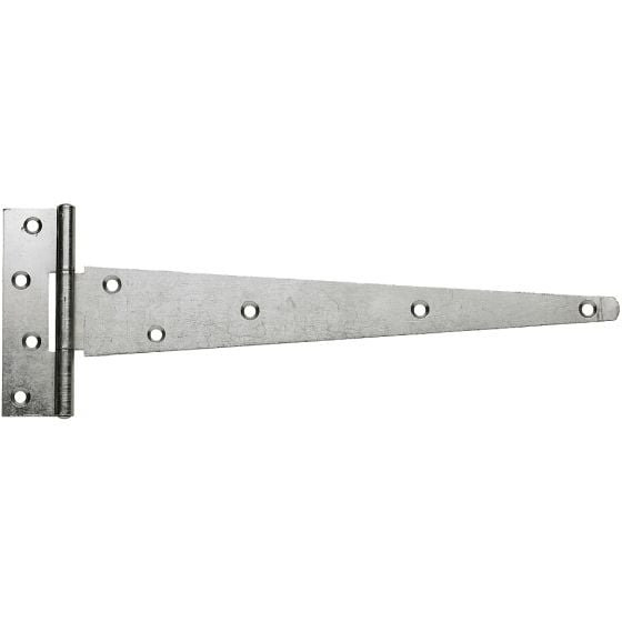 Strong Tee Hinges Suitable for fitting on quite Heavy Gates - Galvanised