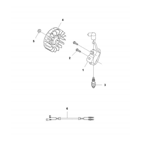 Ignition System  for Husqvarna 122LD Trimmer/ Edgers