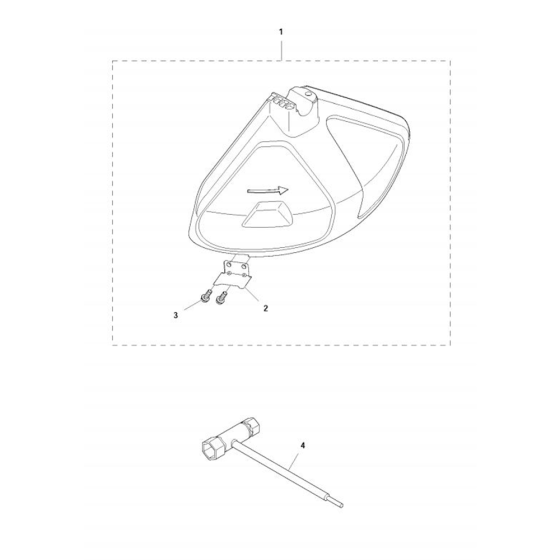 Accessories  for Husqvarna 122 LDx Trimmer/ Edgers