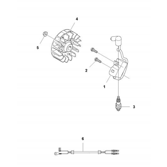 Ignition System  for Husqvarna 122 LDx Trimmer/ Edgers