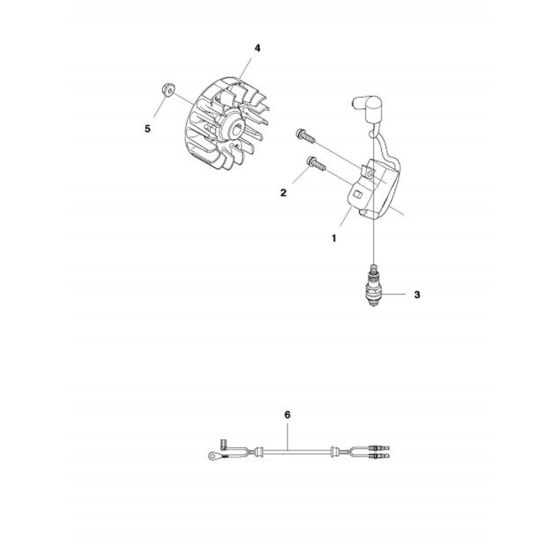 Ignition System  for Husqvarna 122 Lk Trimmer/ Edgers