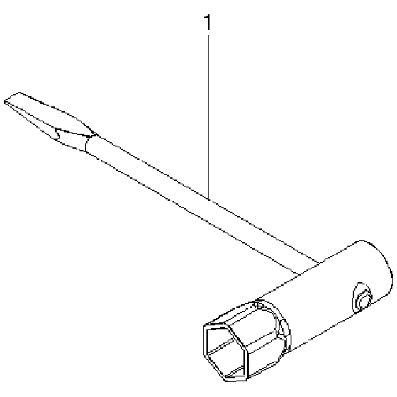 Accessories Assembly for Husqvarna 125 Chainsaw