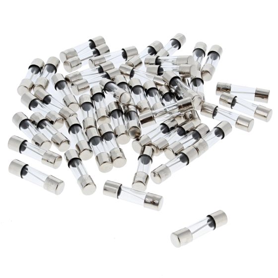 20mm Radio Glass Rapid-Blow Fuse - 15A (Pack of 50) - 0-373-65