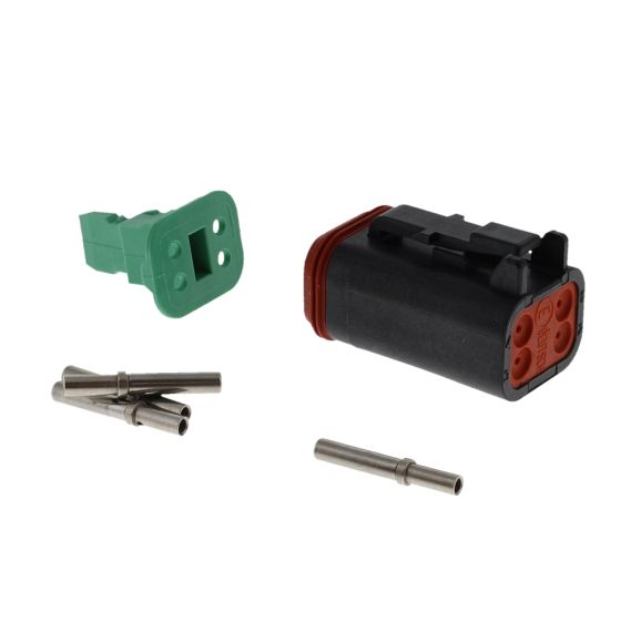 4 Way Female Deutsch DT Series Connector - Kit - 0-011-44