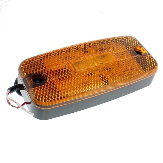 Amber LED Rectangular Side Marker Lamp - 12/24V - Each - 0-170-70