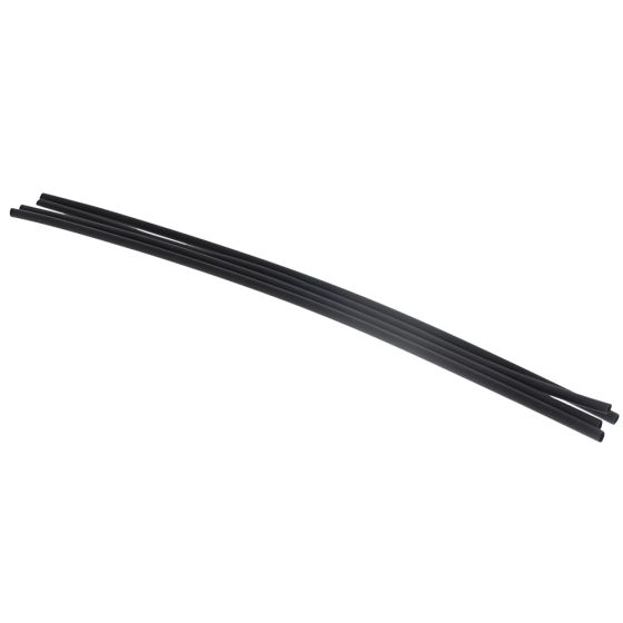 Black Heatshrink Polyolefin Adhesive-Lined Tubing - 3.0mm x 1.2M - 0-329-03