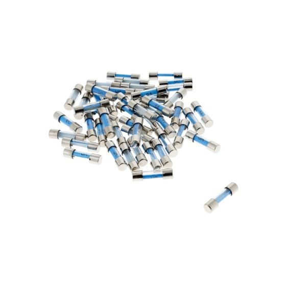 20mm Radio Glass Rapid-Blow Fuse - 3A (Pack of 50) - 0-373-53