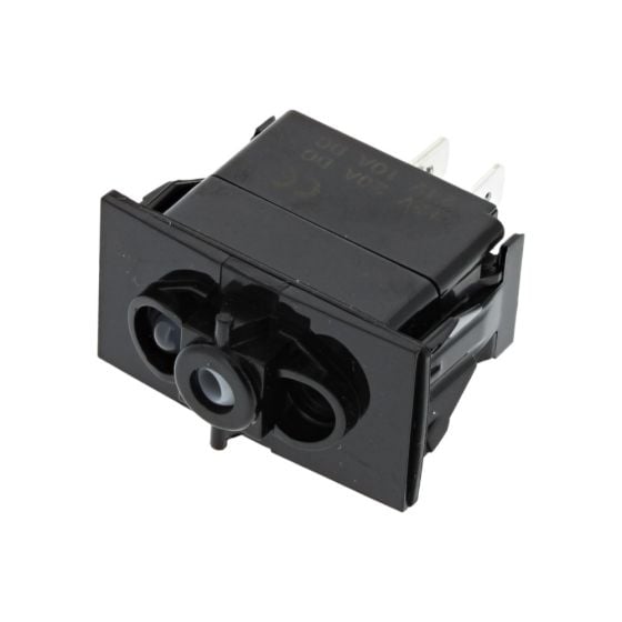 Off/On Double-Pole One-Illumination Two-Position Rocker Switch Body - Each - 0-780-61