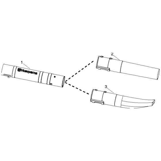 Tube Assembly For Husqvarna 125B Leaf Blowers