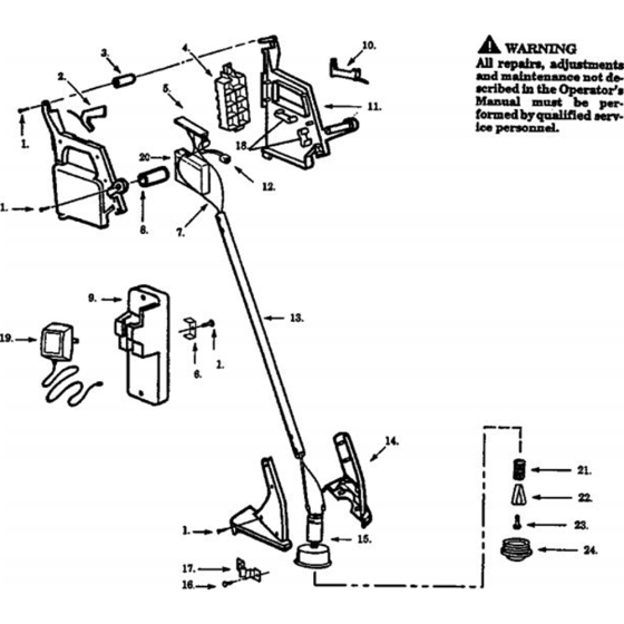 Product Complete  for Husqvarna 12 LRC  Trimmer/ Edgers