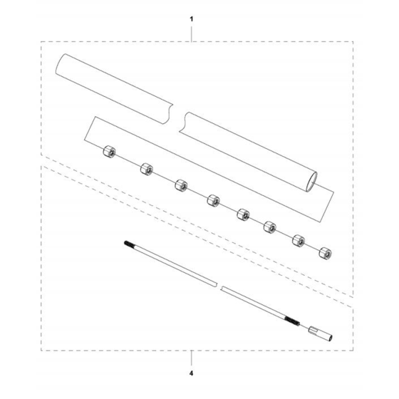 Tube  for Husqvarna 131 RB  Trimmer/ Edgers