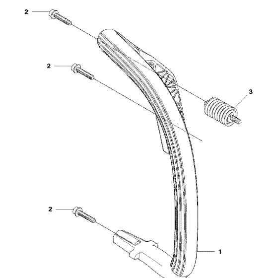 Handle Assembly for Husqvarna 135 Chainsaw