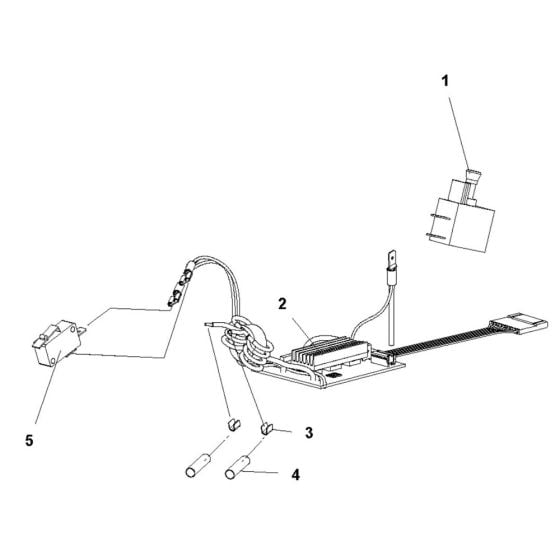 Electrical Assembly for Husqvarna 136Li Chainsaw