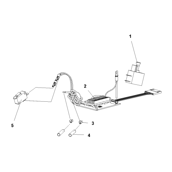 Electrical Assembly for Husqvarna 136LI Chainsaw