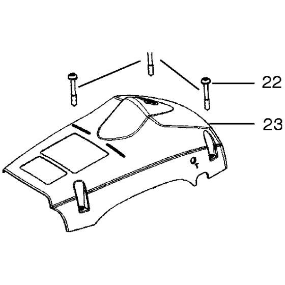 Cover Assembly for Husqvarna 137e Chainsaw