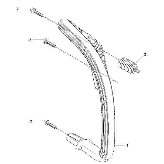 Handle Assembly for Husqvarna 140e Chainsaw