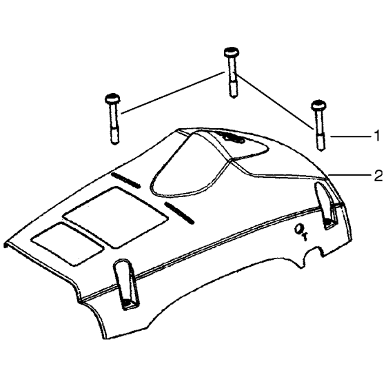 Cover Assembly for Husqvarna 142e Chainsaw