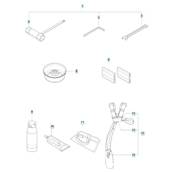 Accessories for Husqvarna 143RST Brushcutter