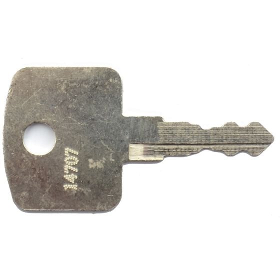 14707 Replacement Plant Key fits JCB, Bomag, Terex, Volvo, New Holland, Case, Skytrak