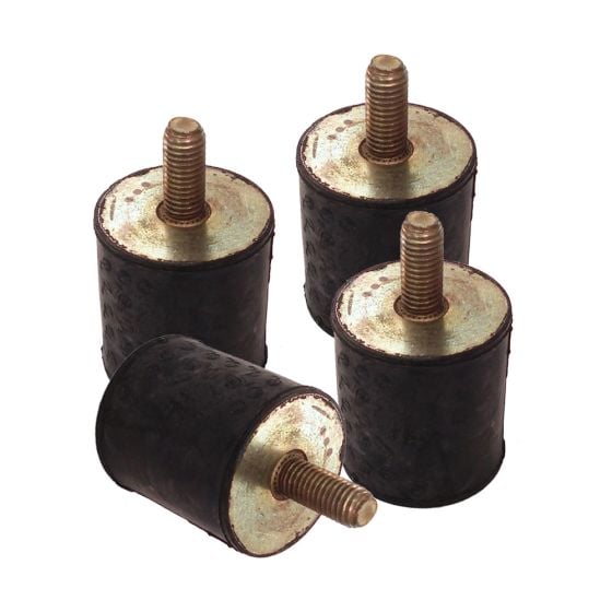 Non Genuine Shock Mounts for Wacker WP 1540, WP 1550 Plate Compactors - Replaces OEM No. 0130000