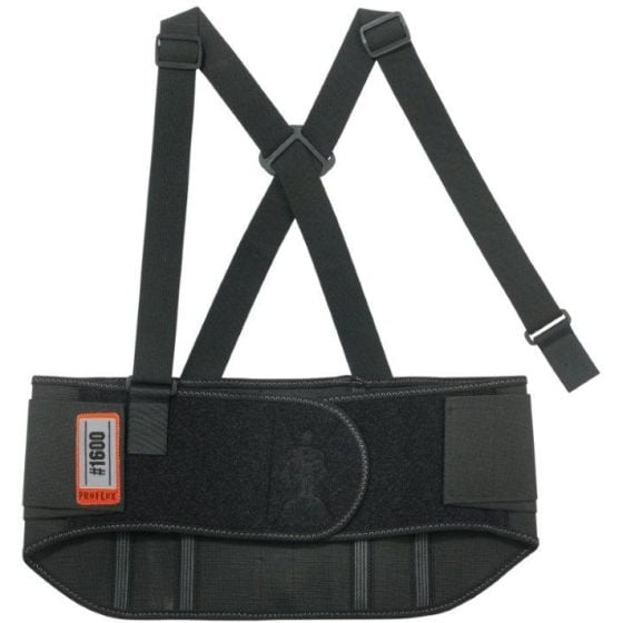 Back Support All-Elastic Standard 9" (22.8 cm) Adjustable Straps Size LGE