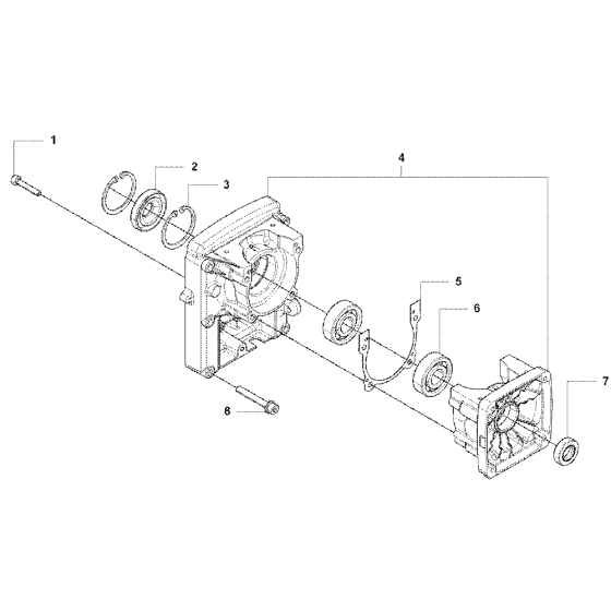 Piston & Crankshaft Assembly For Husqvarna 170BF Leaf Blowers