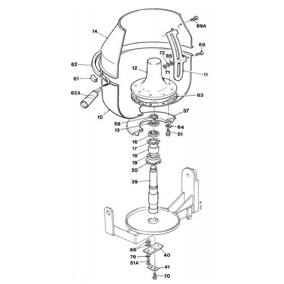 Drum Assembly for Winget 175T Mixers