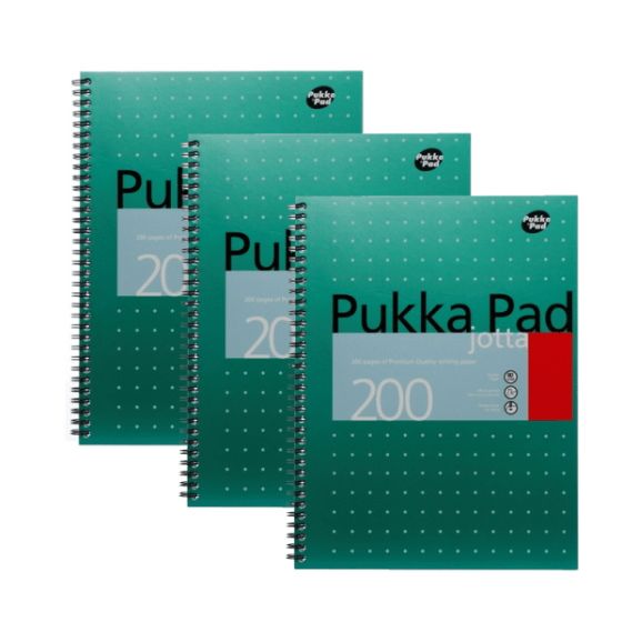 Pukka Pad Metallic A5 (Pack of 3)