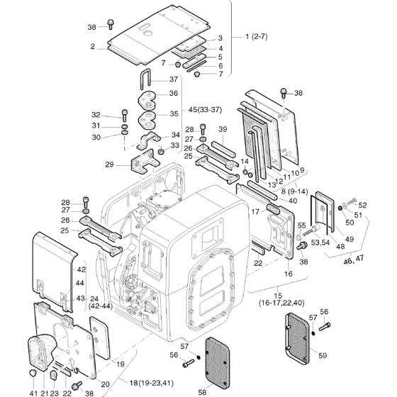 Capsule C Assembly fot Hatz 1D42 (42.11, 42.10) M Basic Engine