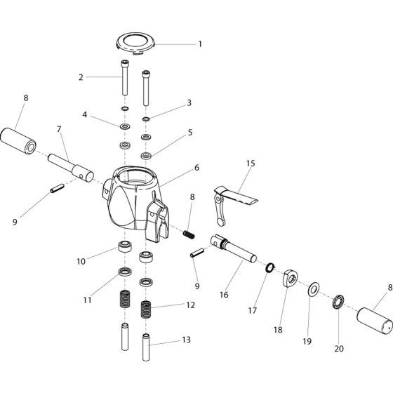 Top Cover Assembly for Belle 20-21X Breakers