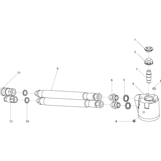 Valve Body Assembly for Belle 20-21X Breakers