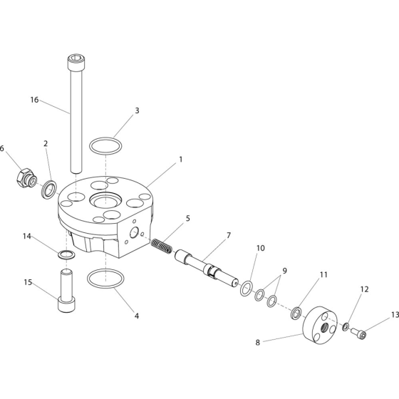 Control Valve Assembly for Belle 20-23PAN Breakers