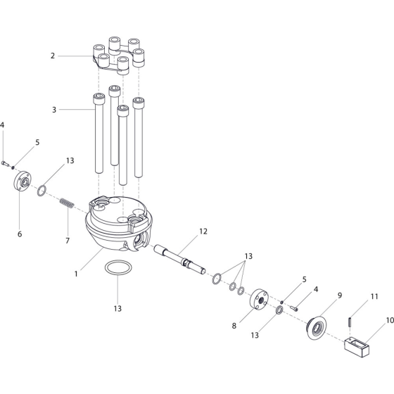 Control Valve Assembly for Belle 20-25X Breakers