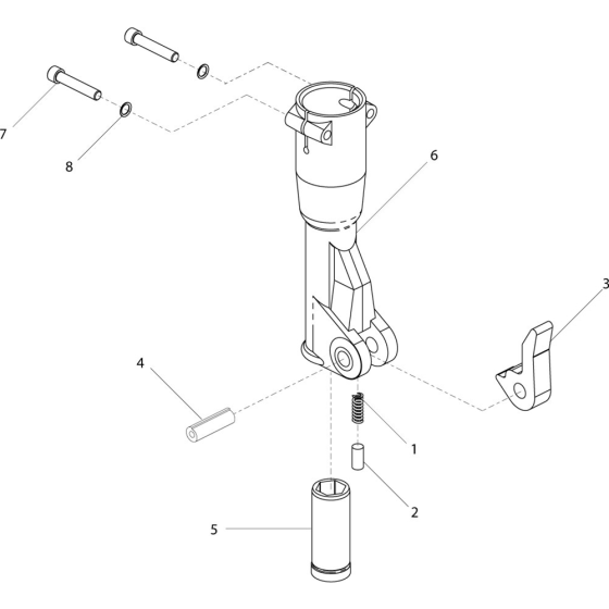 Nose Assembly for Belle 20-26 UD Breakers