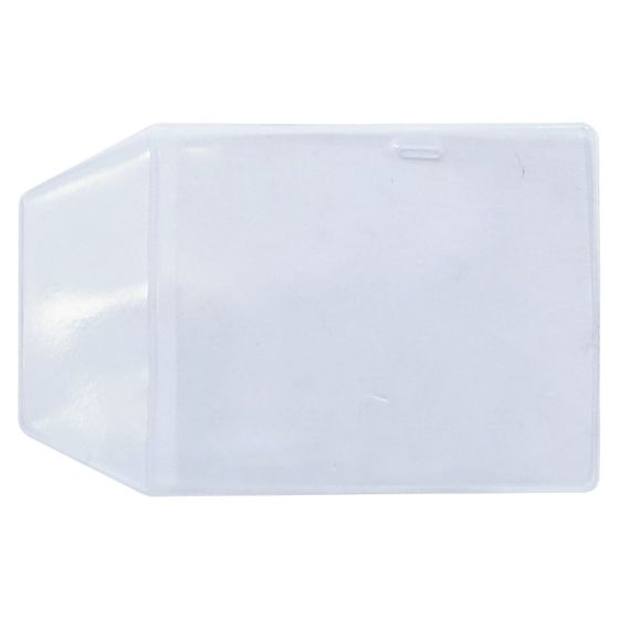 Plastic Wallet Sleeve Type With folding Flap - 50 Pack