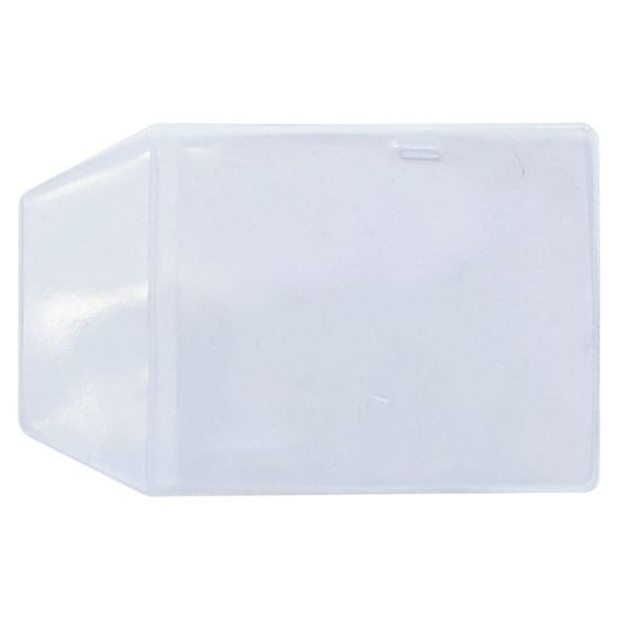 Clear Plastic Wallet Sleeve Type with Folding Flap