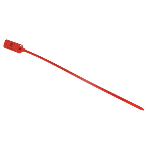 Red Security Seal (32kg) 300mm x 6.4mm, 100 Pack