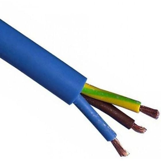 2.50mm Blue 240v 3 Core Arctic Grade Flexible Cable (100 Metre)