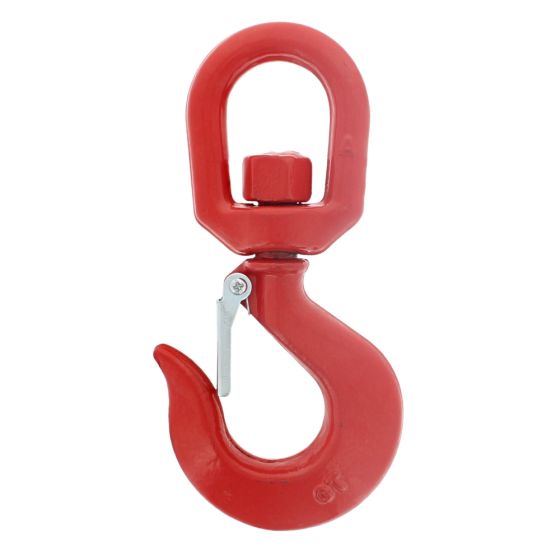 Alloy Steel Swivel Hook w/ Safety Catches, S.W.L 1.5 Tonnes