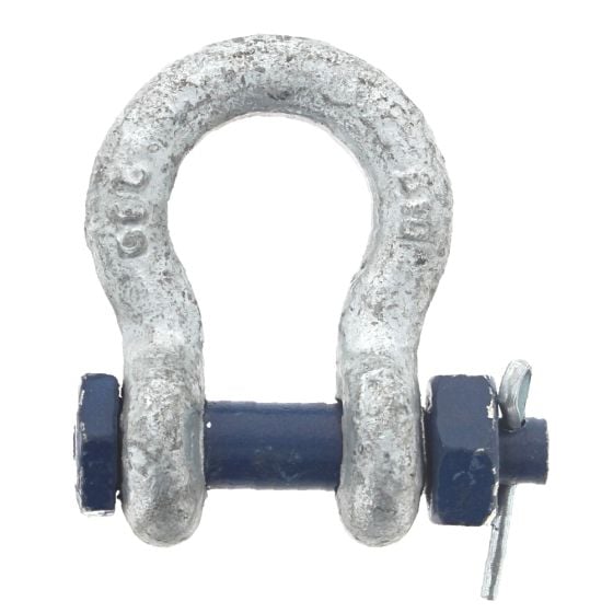 Alloy Steel Bow Shackle with Safety Nut and Bolt Pin - Safety Pin Type