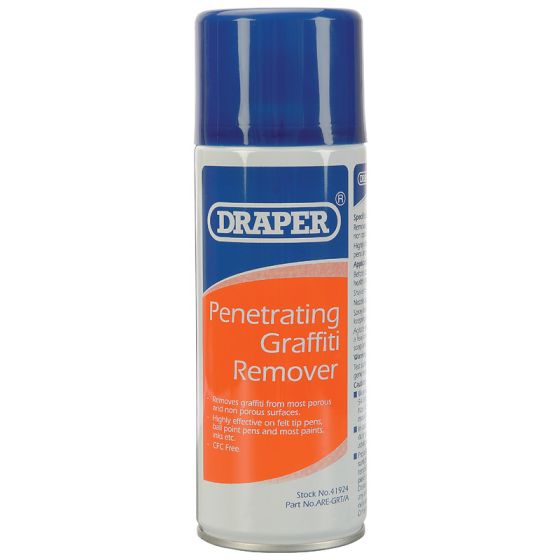 Draper Penetrating Graffiti Remover 41924 - 400ml Aerosol