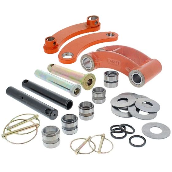 Dipper End Pin, Bush & Link Kit for Kubota K008, K008-3, U10, U10-3 Micro Diggers