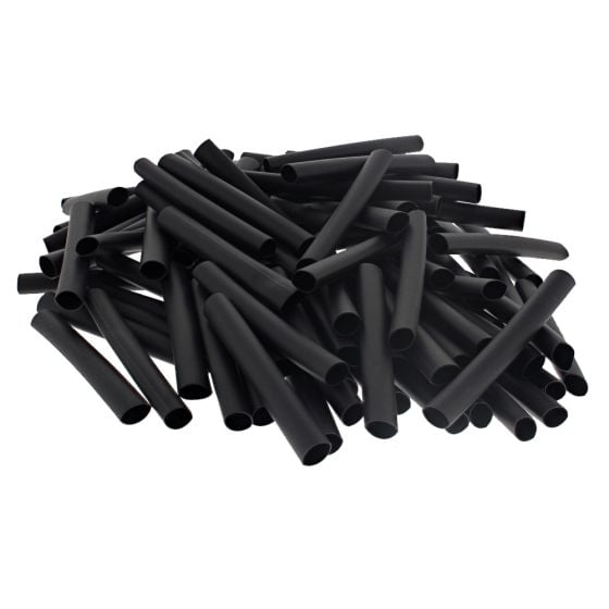 Black Heat Shrink Tubing - Available in Various Sizes