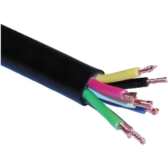 7 Core Cable 30m 6x8.75 & 1x17.50amp