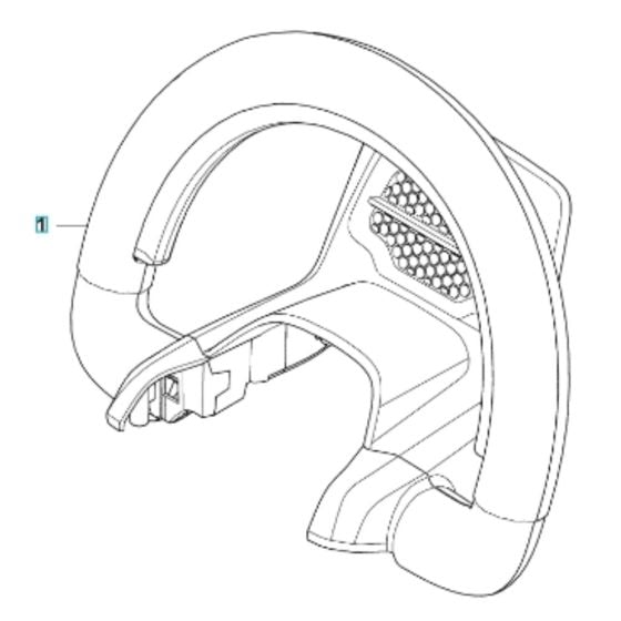 Handle for Husqvarna 215iHD45 Battery Hedge Trimmer