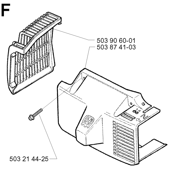 Cover Assembly For Husqvarna 225B Leaf Blowers