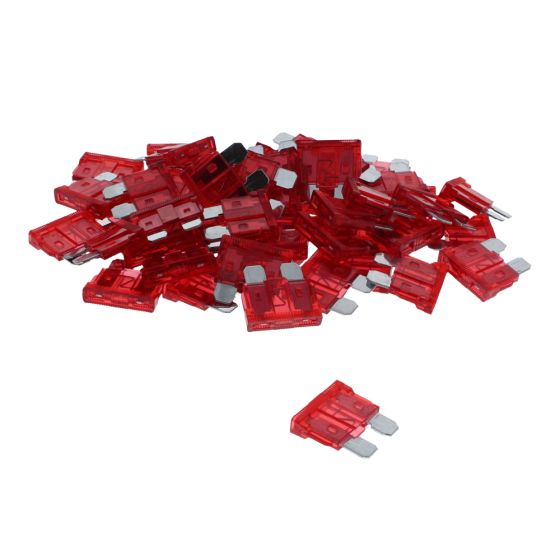 Standard Blade Fuse - Red 10 AMP (50 Pack)