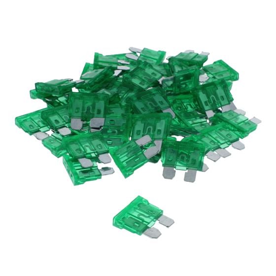 Standard Blade Fuse - Green 30 AMP - Pack of 50