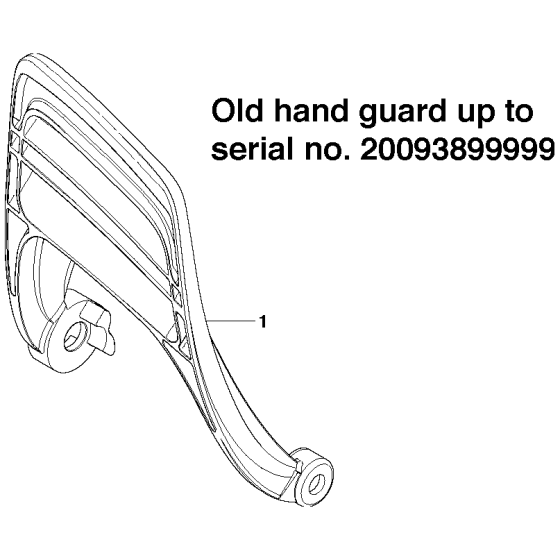 Service Updates Assembly for Husqvarna 235e Chainsaw