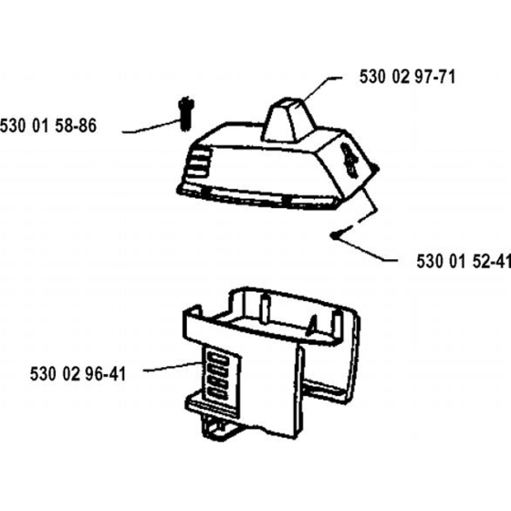 Cover for Husqvarna 23 LC Trimmer/ Edgers